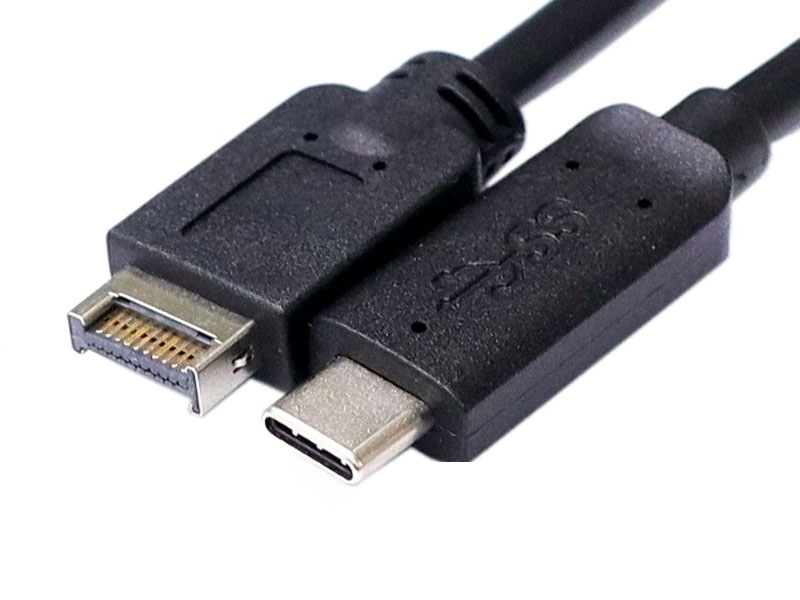 USB3.1 Type-E 20P公 TO Type-C公 50cm